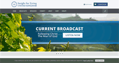 Desktop Screenshot of insightforliving.org.uk